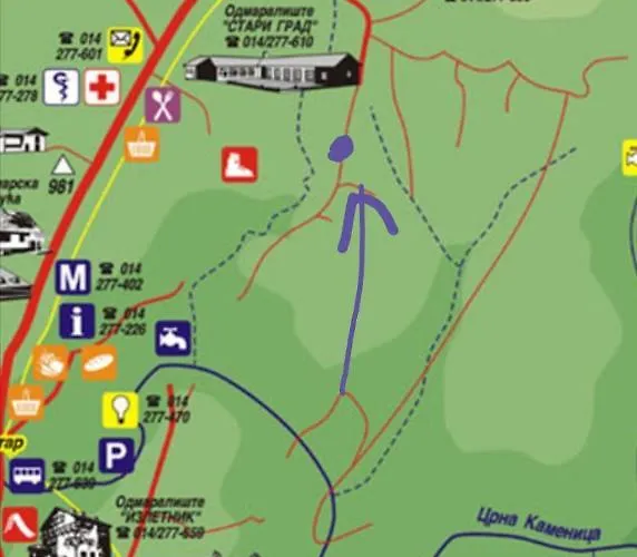 Hébergement de vacances Divcibarski M.s.a. Kutak *